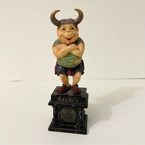Vintage 2002 The Laaf Efteling Collection Taurus Zodiac Figurine